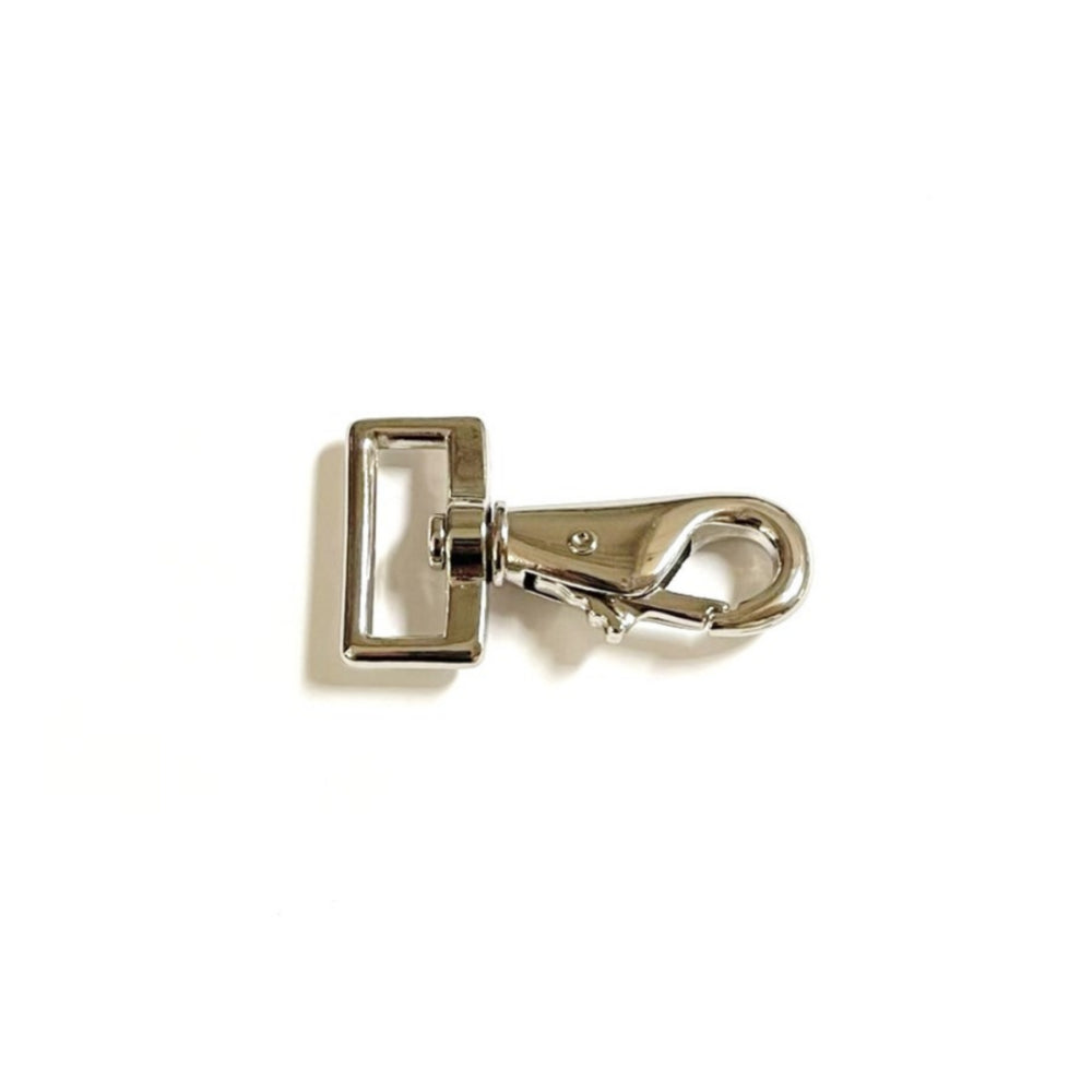 NAHANCO 610ECS Swivel Boot Clip Hanger Brushed Chrome Metal-380944
