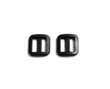 Load image into Gallery viewer, 16mm 20mm 25mm Wide Nylon Triglide 3 bar Slides For Bags Handles Leads Straps