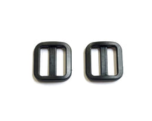 Load image into Gallery viewer, 16mm 20mm 25mm Wide Nylon Triglide 3 bar Slides For Bags Handles Leads Straps