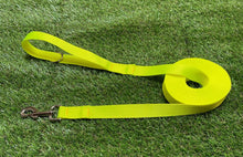 Load image into Gallery viewer, Dog Training Lead 25mm Heavy Webbing 5ft - 30ft Long Line Tracking Recall In 20 Colours
