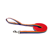 Load image into Gallery viewer, Rainbow Dog Training Leads Long Line Tracking Recall 25mm Wide