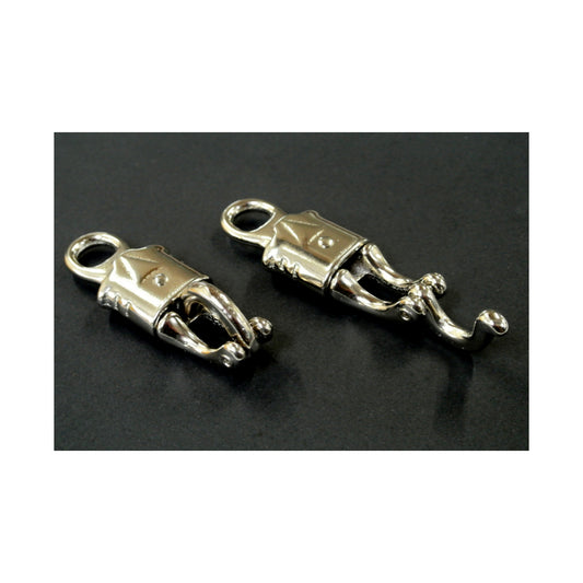 25mm Panic Hooks Nickel Plated Quick Release Clips For Dogs Horse's Rope Leads Straps