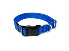 Load image into Gallery viewer, Adjustable Dog Collars 20mm Cushion Webbing In Various Colours And Sizes Small Medium Large