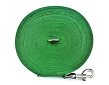 Load image into Gallery viewer, Dog Training Lead Tracking Leash Recall Line 1m To 25m Long 25mm Webbing 7 Colours