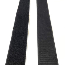 Load image into Gallery viewer, Stick On Hook And Loop Tape Black & White Self Adhesive Interlocking Fastener 25mm Wide