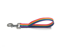 Load image into Gallery viewer, 10" Short Close/Traffic Control Dog Training Lead Leash Grab Handle 25mm Webbing