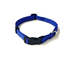 Load image into Gallery viewer, Puppy Dog Collars 13mm Webbing Strong Durable Adjustable In 19 Colours Sizes X Small And Small