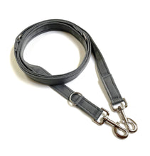 Load image into Gallery viewer, Police Style Dog Training Leads Double Ended Obedience Leash Multi-Functional 20mm Cushion Webbing