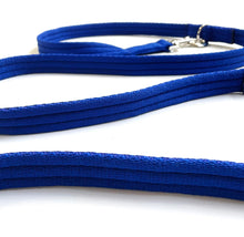 Load image into Gallery viewer, Police Style Dog Training Lead Double Ended Multi Functional Dual Walking Leash 20mm Air Webbing 5ft - 15ft