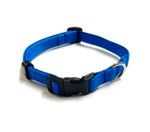 Load image into Gallery viewer, Puppy Dog Collars 13mm Webbing Strong Durable Adjustable In 19 Colours Sizes X Small And Small