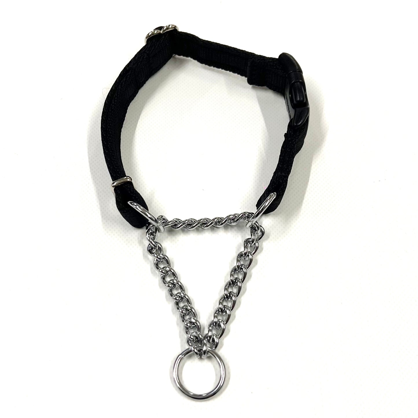 Half Check Chains For Dog Collars In Solid Brass or Chrome Plated In Various Sizes