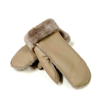 Load image into Gallery viewer, 100% Genuine Sheepskin Mittens Mens Ladies Gloves Various Colours Made In The UK