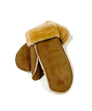 Load image into Gallery viewer, 100% Genuine Sheepskin Mittens Mens Ladies Gloves Various Colours Made In The UK