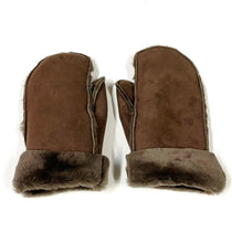 Load image into Gallery viewer, 100% Genuine Sheepskin Mittens Mens Ladies Gloves Various Colours Made In The UK
