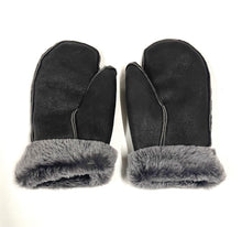 Load image into Gallery viewer, 100% Genuine Sheepskin Mittens Mens Ladies Gloves Various Colours Made In The UK