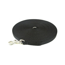 Load image into Gallery viewer, Puppy Dog Training Leads In 19 Colours 13mm Webbing 5ft - 25ft Long Leash