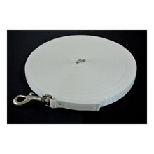 Load image into Gallery viewer, Puppy Dog Training Leads In 19 Colours 13mm Webbing 5ft - 25ft Long Leash