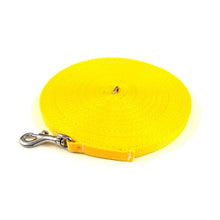 Load image into Gallery viewer, Puppy Dog Training Leads In 19 Colours 13mm Webbing 5ft - 25ft Long Leash