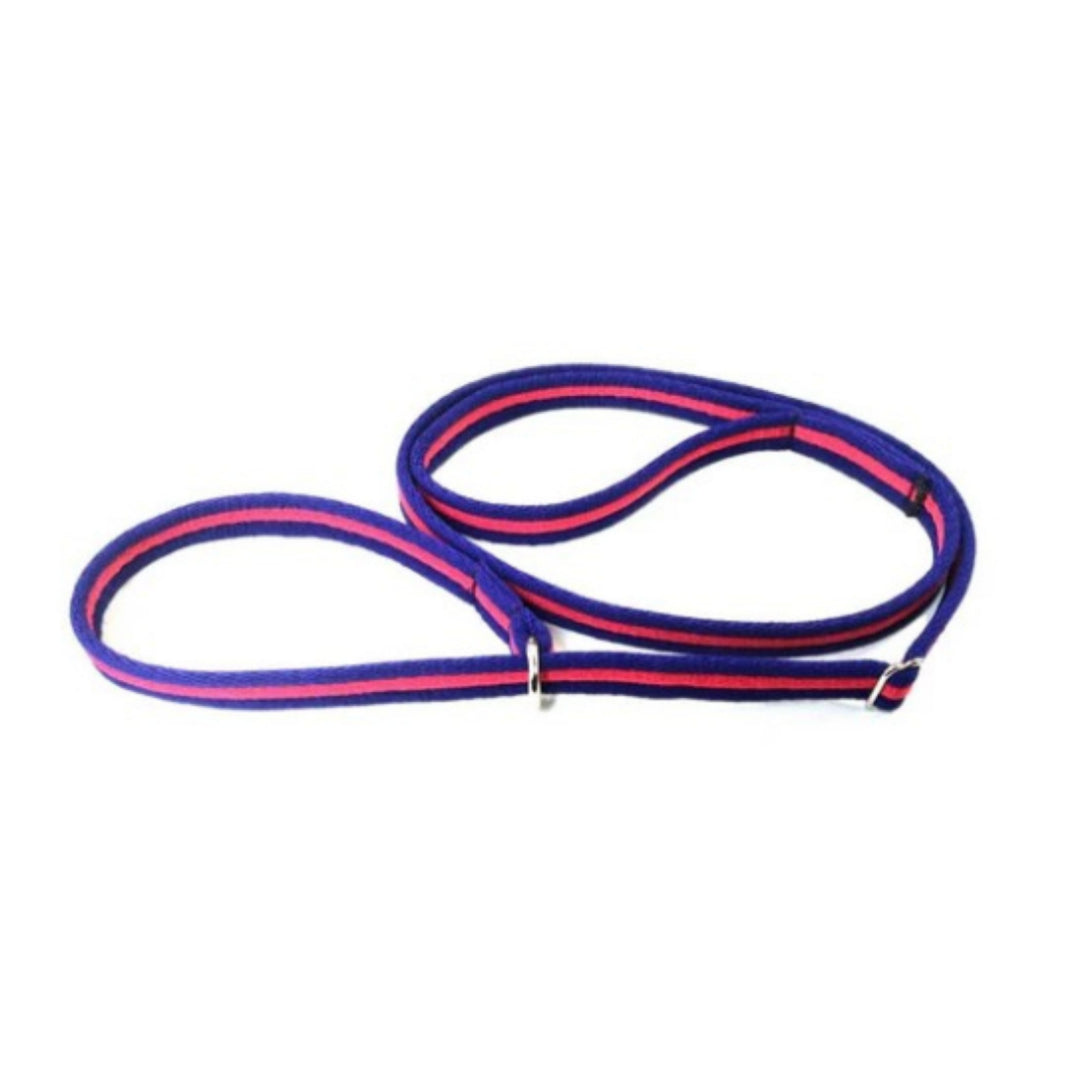 Dog Slip Leads Training Obedience Walking Leash 72"/6ft Long 20mm 25mm Air Webbing 24 Colours