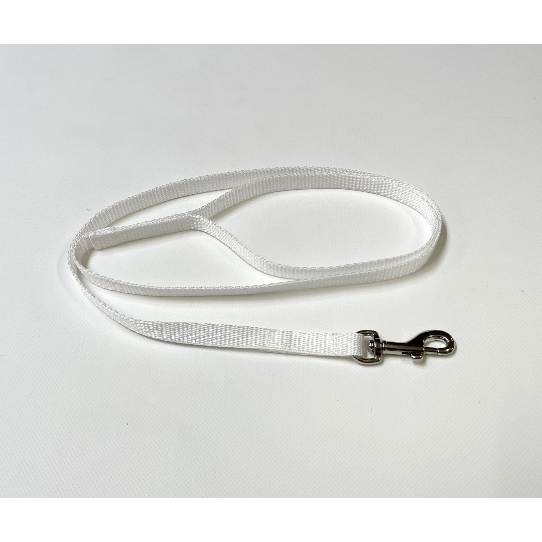 76" Long Dog Walking Lead Puppy Leash 13mm Wide Strong Durable Webbing In 19 Colours