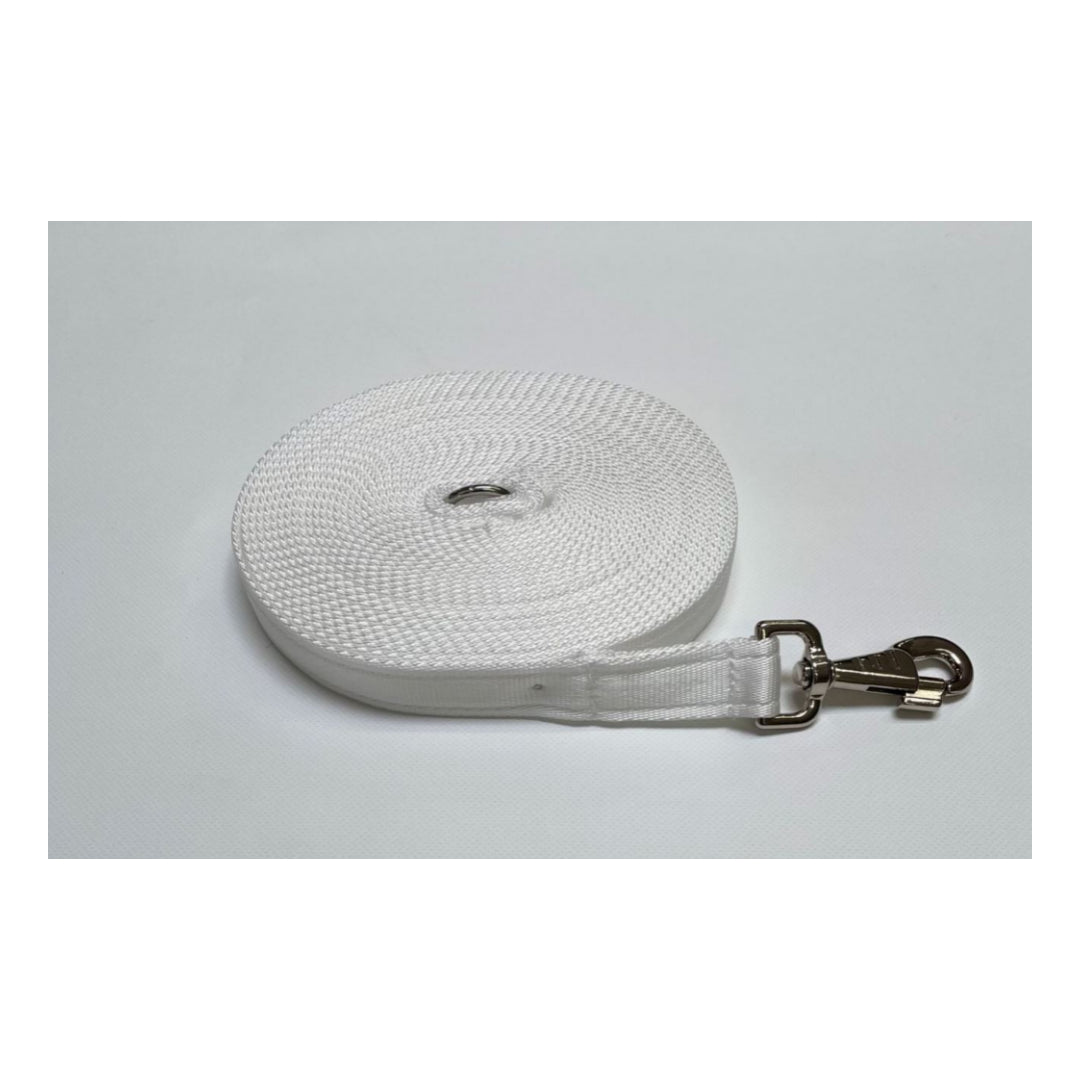 5ft 1.5m Large Dog Training Lead Horse Lunge Line 25mm Cushion Webbing In Various Colours