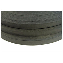 Load image into Gallery viewer, Black Binding Tape 20mm 22mm 25mm In Various Lengths For Webbing Straps Edges