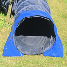 Load image into Gallery viewer, Dog Agility Tunnel Sandbags 60cm Diameter Non Adjustable All In One With Handles For Indoor And Outdoor UV PVC In Various Colours 300mm Material Width