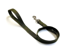 Load image into Gallery viewer, 45" Short Dog Walking Lead Leash 20mm 25mm Wide Cushion Webbing In 18 Colours