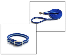Load image into Gallery viewer, Dog Collar And Lead Set 20mm Air Webbing Small Collar In Various Lengths And Matching Colours