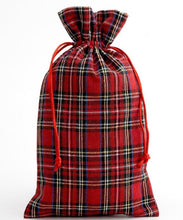 Load image into Gallery viewer, Hessian Drawstring Gift Bags Fabric Linen Christmas Pouch Bags x1 x2 x5 x10 UK Seller