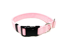 Load image into Gallery viewer, Adjustable Dog Collars 25mm Cushion Webbing In Various Colours And Sizes Small Medium Large