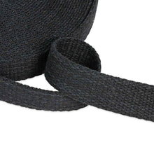 Load image into Gallery viewer, 25mm Heavy Duty Cotton Webbing 100% Cotton 1 Inch Wide Sewing Bag Straps Tapes