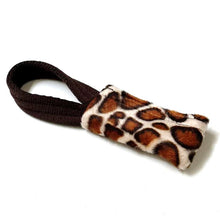 Load image into Gallery viewer, Dog Training Treat Bag Obedience Retrieve Furry Long Prey Dummy In Various Colours Small 4" x 2"