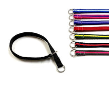 Load image into Gallery viewer, Dog Slip Collar 24" Neck Size 20mm 25mm Soft Air Webbing Various Colours