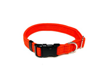 Load image into Gallery viewer, Adjustable Dog Collars 25mm Cushion Webbing In Various Colours And Sizes Small Medium Large