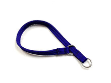 Load image into Gallery viewer, Dog Slip Collar 22" Neck Size 20mm 25mm Soft Air Webbing Various Colours