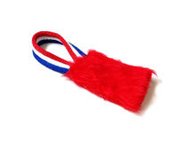 Load image into Gallery viewer, Dog Training Treat Bag Obedience Retrieve Furry Long Prey Dummy In Various Colours Small 4&quot; x 2&quot;