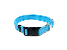 Load image into Gallery viewer, Adjustable Dog Collars 20mm Cushion Webbing In Various Colours And Sizes Small Medium Large
