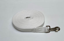 Load image into Gallery viewer, 5ft 1.5m Large Dog Training Lead Horse Lunge Line 25mm Cushion Webbing In Various Colours