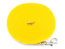 Load image into Gallery viewer, Dog Training Lead 5ft - 100ft Long Strong Tracking Leash Recall Line In 7 Colours 25mm Webbing