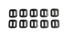 Load image into Gallery viewer, 16mm 20mm 25mm Wide Nylon Triglide 3 bar Slides For Bags Handles Leads Straps