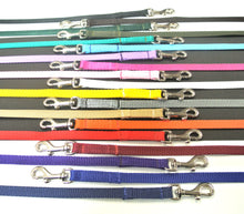 Load image into Gallery viewer, 76&quot; Dog Walking Lead 13mm Webbing In Various Colours