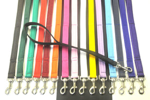 20" Short Close Control Dog Lead 25mm Webbing In Various Colours