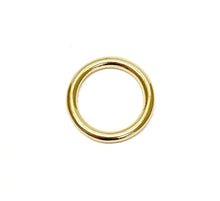 Load image into Gallery viewer, Solid Brass O-Rings 16mm 20mm 25mm 38mm 50mm For Dog Leads Collars Horse Reigns Leather Crafts x2 x5 x10 x25 x50