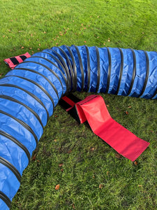 New Dog Agility Tunnel Corner Sandbag Adjustable 60cm - 80cm Diameter Tunnels For Indoor And Outdoor UV PVC In Various Colours