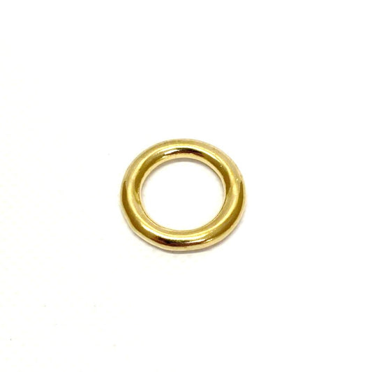 Solid Brass O-Rings 16mm 20mm 25mm 38mm 50mm For Dog Leads Collars Horse Reigns Leather Crafts x2 x5 x10 x25 x50