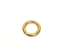 Load image into Gallery viewer, Solid Brass O-Rings 16mm 20mm 25mm 38mm 50mm For Dog Leads Collars Horse Reigns Leather Crafts x2 x5 x10 x25 x50