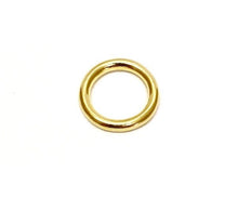 Load image into Gallery viewer, Solid Brass O-Rings 16mm 20mm 25mm 38mm 50mm For Dog Leads Collars Horse Reigns Leather Crafts x2 x5 x10 x25 x50