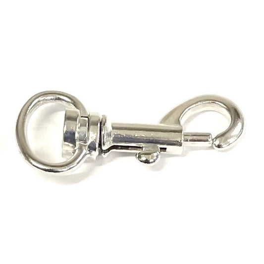 20mm Light Swivel Trigger Clips Hooks Nickel Plated x2 x5 x10 x25 x50 x100
