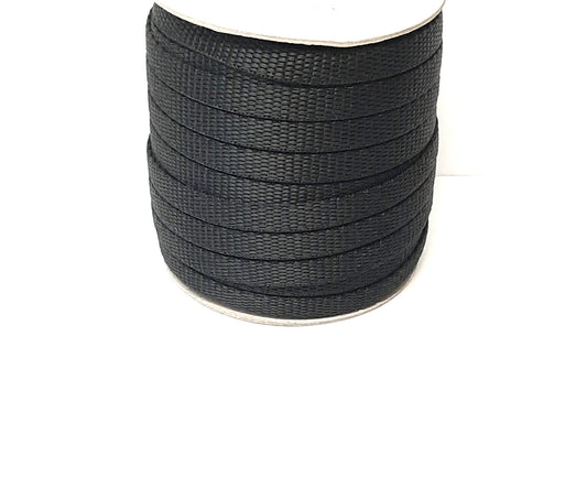 10mm Wide Polypropylene Webbing 150kg In 10 Colours For Bag Handles Straps Dog Leads Crafts